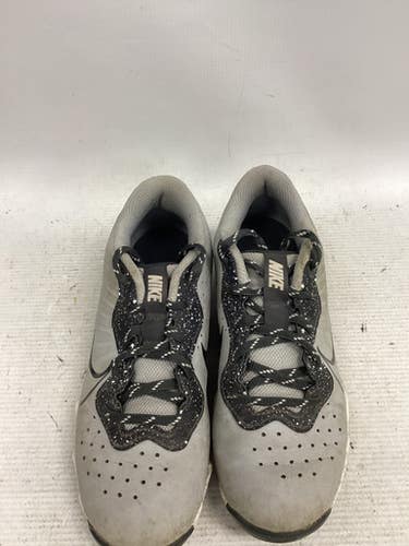 Used Nike BASEBALL CLEAT BB/SB Cleats Grey Junior 03 11851-S000039420