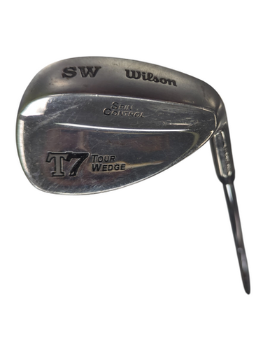 Used Wilson T7 TOUR WEDGE SPIN CONTROL Golf Wedge Mens RH Sand Wedge 11862-S000091384