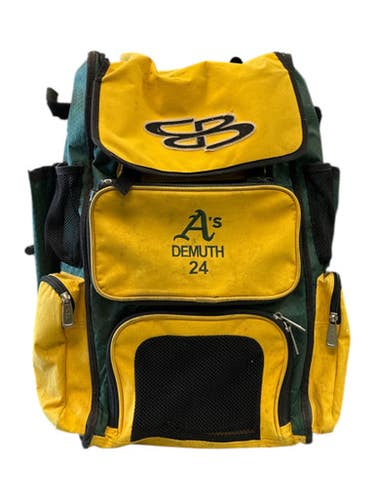 Used BoomBah BOOMBAH CARRY BAG BB/SB Player Carry Bag Green And Yellow 11862-S000091456