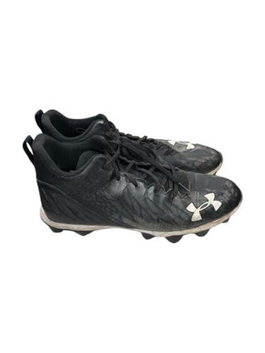 Used Under Armour Adult FB Cleats Black Senior 11 11862-S000090055