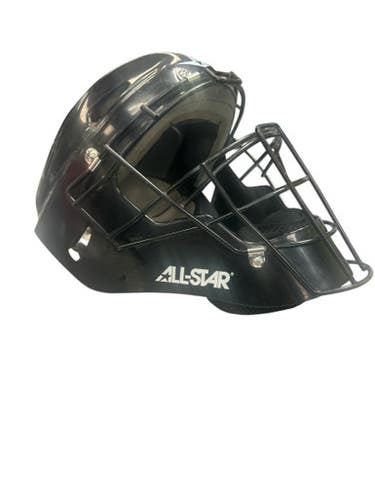 Used All-Star MVP2310 Catchers Helmet w/Mask Black LG 11862-S000090967