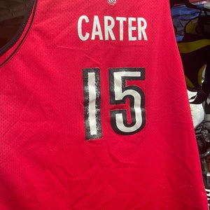 Vince Carter Raptors Red XXXXL Men's Nike Swingman Jersey (Used)