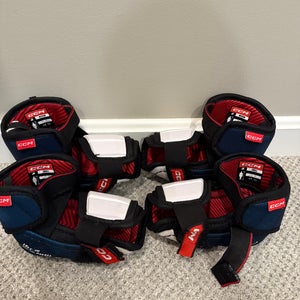 2 pair - Junior Small and Medium CCM Next Elbow Pads (Used)