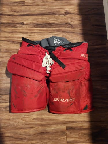 Senior Large Bauer Pro Hockey Goalie Pants (Used)