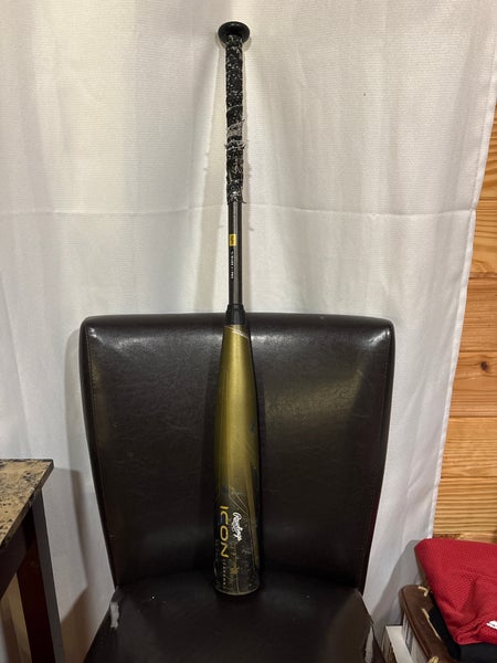 2023 Rawlings Icon Composite USSSA Certified Bat (-5) 27 oz 32" (Used)