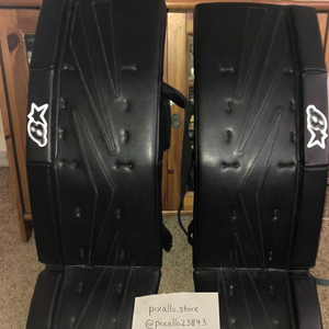 Black New Senior 34" Brian's NetZero Goalie Leg Pads - Pixallo.store