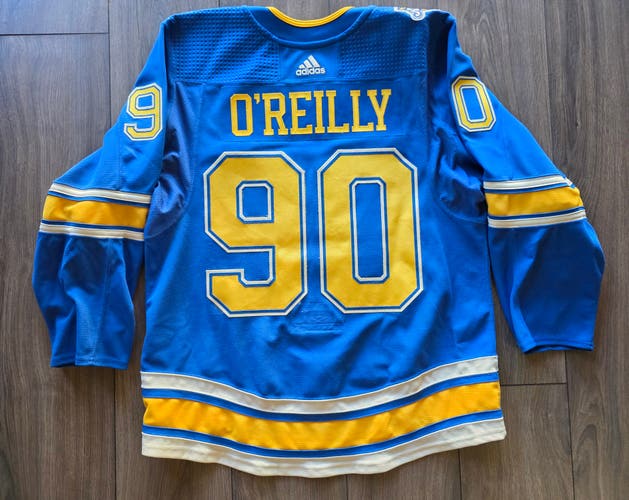 St Louis Blues Adidas MiC Ryan O'Reilly 2020 All Star Game Patch 54