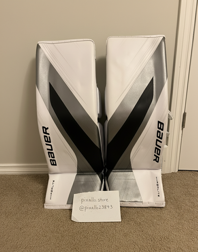(*NEW*) Bauer Hyperlite 2 Pro Stock Leg Pads - Pixallo.store