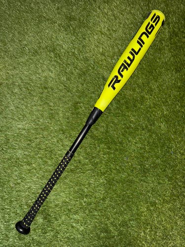 2018 Rawlings Quatro Glowstick 33/30 (-3) BBCOR Baseball Bat