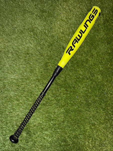 2018 Rawlings Quatro Glowstick 33/30 (-3) BBCOR Baseball Bat