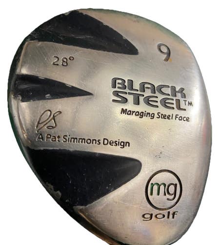 MasterGrip Black Steel 9 Wood 28* RH MC-60 Regular Graphite 41" Nice Mid Grip