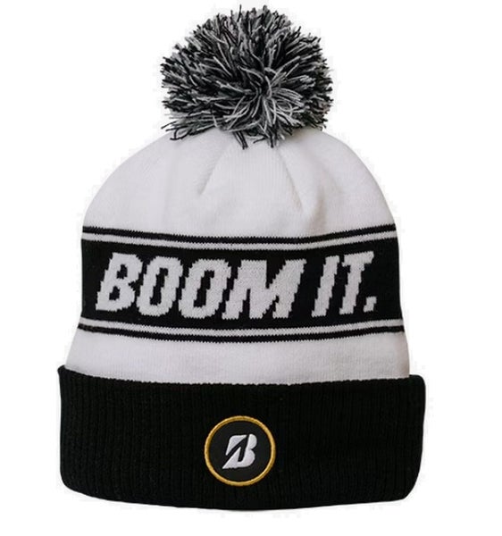 Bridgestone Boom It Knit Pom Beanie (Adjustable) Golf Hat 2025 NEW