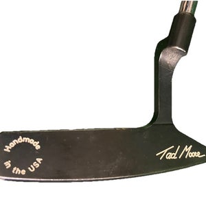 Maxfli Tad Moore TM-11 Blade Putter Handmade In USA RH 35" Stock Grip Sweet Club