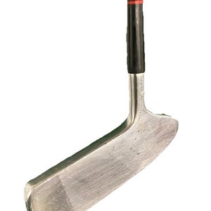 Bristol 69 Curved Sole Blade Putter Steel Shaft 32" RH Good Vintage Leather Grip