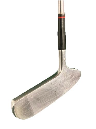 Bristol 69 Curved Sole Blade Putter Steel Shaft 32" RH Good Vintage Leather Grip