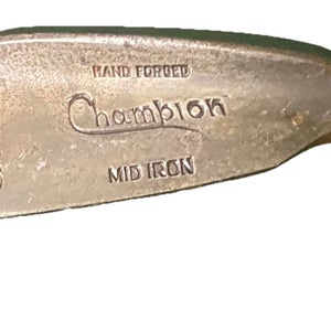 Champion Hand Forged Special Mid Iron Hickory Shaft 38" RH Vintage Leather Grip