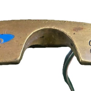 Tiger Shark Option CM4 5.2 Brass Blade Putter RH 34" Oversize Factory Grip Nice