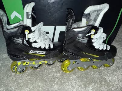 Bauer Inline Skates Size 1.5 (Used)