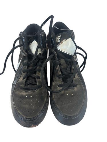 Used Nike B/W CLEATS BB/SB Cleats Black Junior 03.5 11850-S000021915