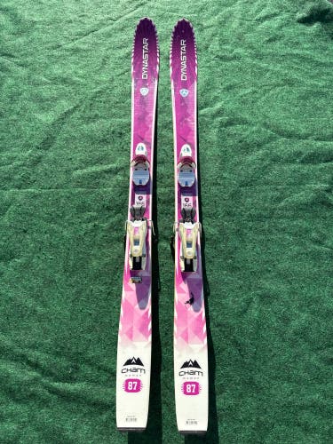 Women's Dynastar Cham 87 166 cm  Skis With Look NX 11 Bindings  (Used)