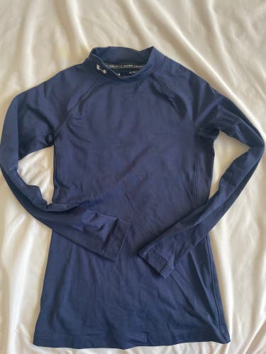 Women's XS Under Armour ColdGear Mock Neck 1368702 Thermal Top