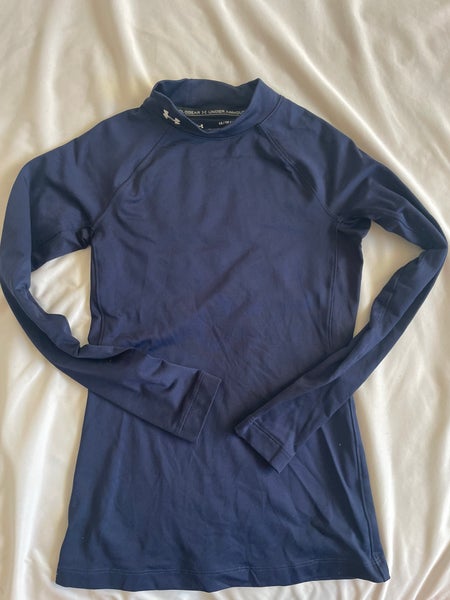 Women's XS Under Armour ColdGear Mock Neck 1368702 Thermal Top