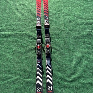 Men's Volkl Racetiger GS WC 21 174 cm Racing Skis With Marker Race 12 Bindings (Used)