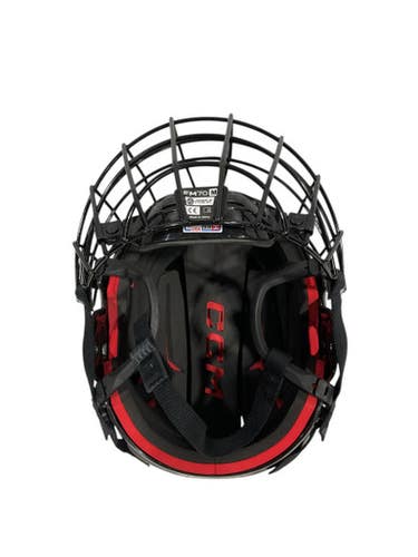 Used CCM TACKS 70 Helmet Cage Combo Black MD 11847-S000030630