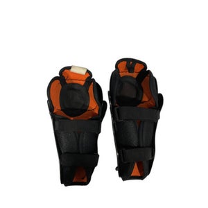 Used BLACK SHIN Youth Shin Guards Black 10" 11847-S000030626