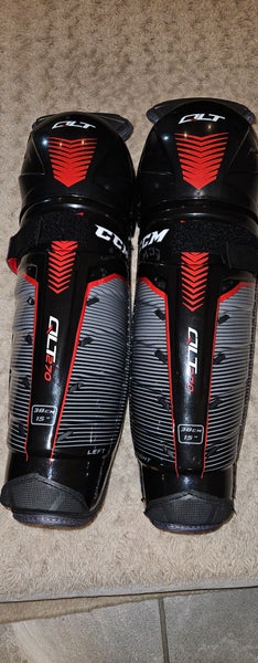 New CCM QuickLite 270 Shin Pads 15”