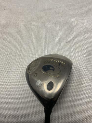 Used Callaway BIG BERTHA HAWKEYE Mens Fairway Wood RH 3 Wood 11490-S000266754