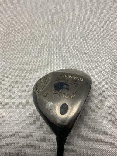 Used Callaway BIG BERTHA HAWKEYE Mens Fairway Wood RH 3 Wood 11490-S000266754