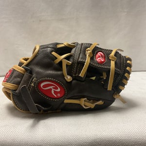 Used Rawlings HIGHLIGHT H105IBR BB/SB Glove RH Throw Brown 10 1/2" 11490-S000266751