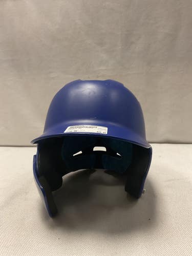 Used Easton Z5 Batting Helmet w/Mask Royal Blue One Size 11490-S000266739
