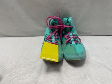 Used Rudis Wrestling Shoes Teal Senior 5.5 11490-S000266728