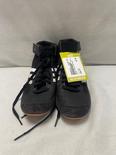 Used Adidas Wrestling Shoes Black Senior 8 11490-S000266719