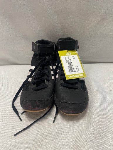 Used Adidas Wrestling Shoes Black Senior 8 11490-S000266719