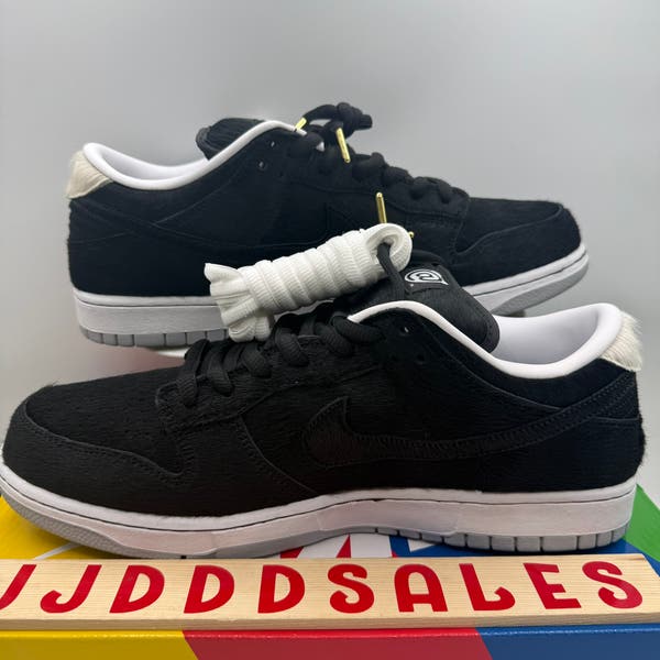 Nike SB Dunk Low x Medicom Toy BE@RBRICK CZ5127-001 Men display picture 3
