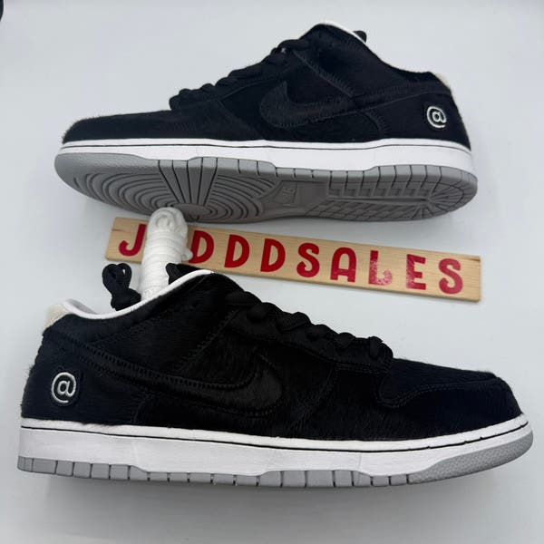 Nike SB Dunk Low x Medicom Toy BE@RBRICK CZ5127-001 Men display picture 3