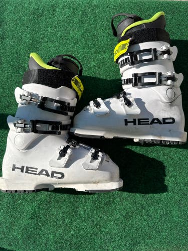 Kid's HEAD Raptor 65 Racing Ski Boots (Used) | Mondo 23.5 (277mm)