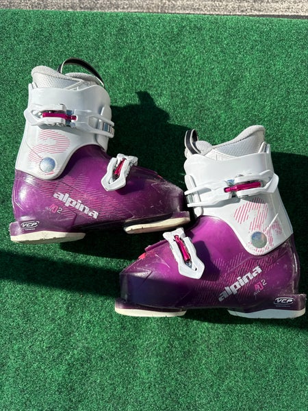 Kid's Alpina AJ2 Ski Boots (Used) | Mondo 21.5 (248mm)