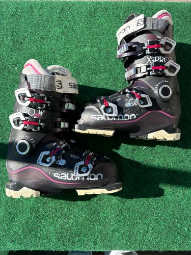 Women's Salomon X-Pro X80 Ski Boots (Used) | Mondo 22.5 (266mm)