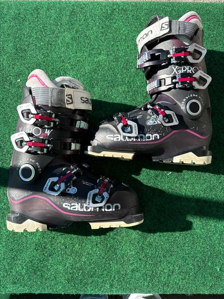 Women's Salomon X-Pro X80 Ski Boots (Used) | Mondo 22.5 (266mm)
