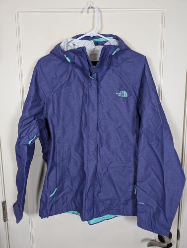 The North Face Jacket HyVent 2.5L Womens Size: XL Hooded Raincoat Waterproof