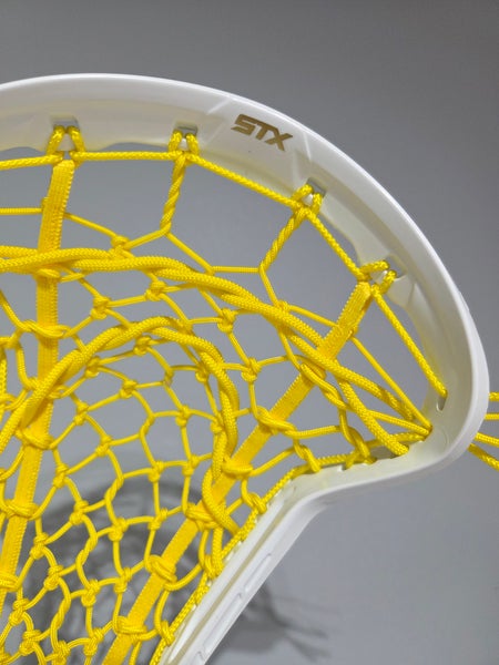 New STX Crux Pro Girls Lacrosse Head Yellow Attack