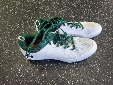 Under Armour LAX Cleats Womens White Senior 9 11849-S000033121