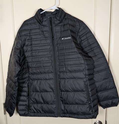 Columbia Womens Light Weight Down Puffer Jacket Black Size: 1X