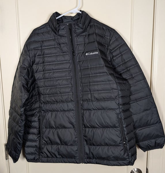 Columbia Womens Light Weight Down Puffer Jacket Black Size: 1X