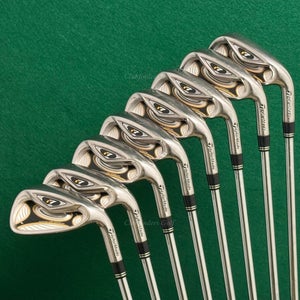 TaylorMade 2004 r7 3-PW Iron Set Factory T-Step 90g Steel Regular