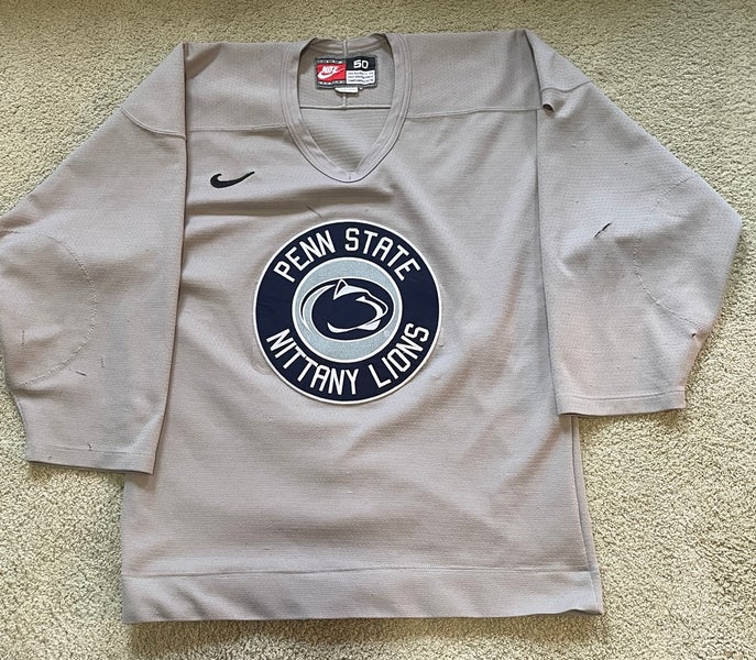 Gray Penn State Size 50 Men's Nike Practice Jersey (Used)